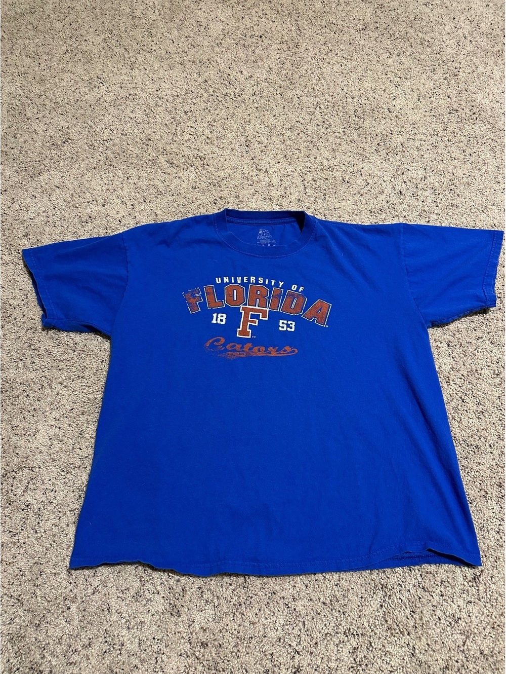 University of Florida Gators Blue Graphic T-Shirt XL